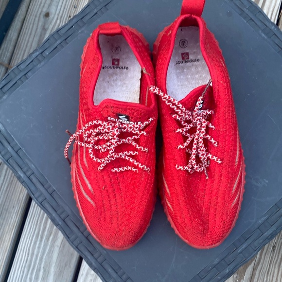 South Pole Shoes - Red SouthPole tennis shoes